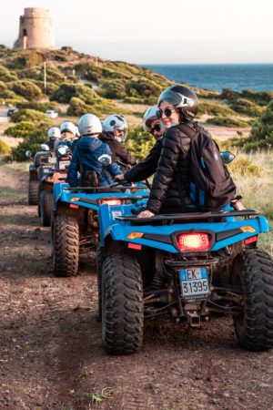 offroad quad tour horse riding calasetta south sardinia